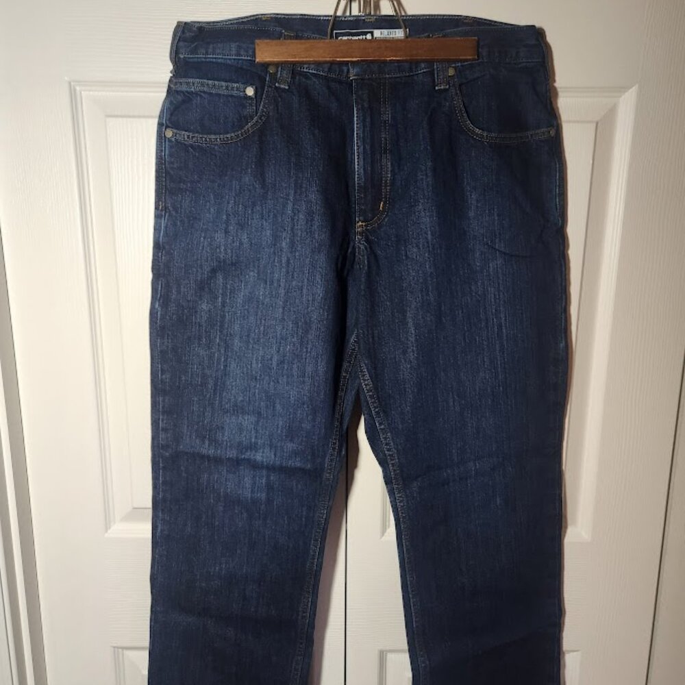 Carhartt Mens Relaxed Fit 36X30 5 pocket Jeans, NWT